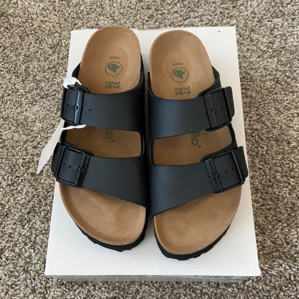 NWT Vegan Platform Birkenstock’s